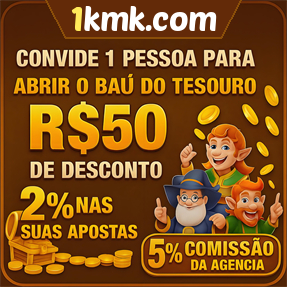 1kmk.com Indique amigos para receber um bônus